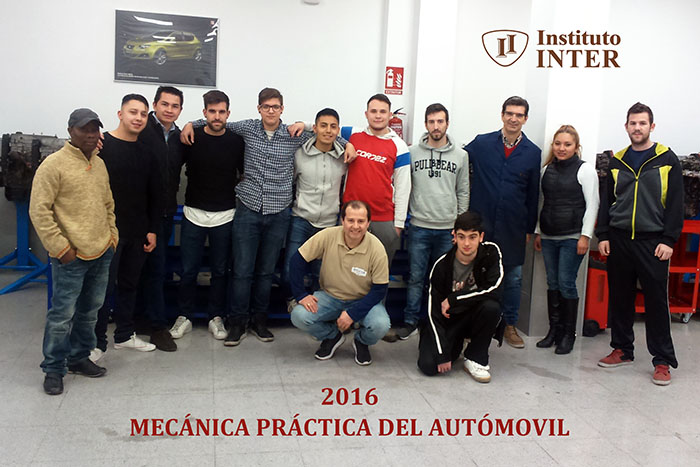 Graduación Mecánica grupo nocturno Instituto INTER