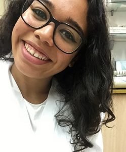 Paola Génesis, alumna INTER del ciclo superior Higiene Bucodental