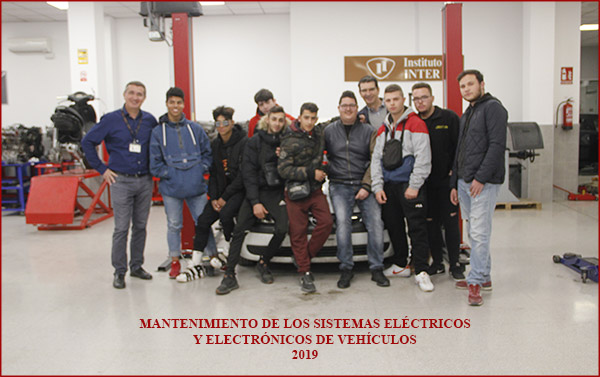 Certificado de Profesionalidad Mantenimiento de los sistemas eléctricos y electrónicos de vehículos