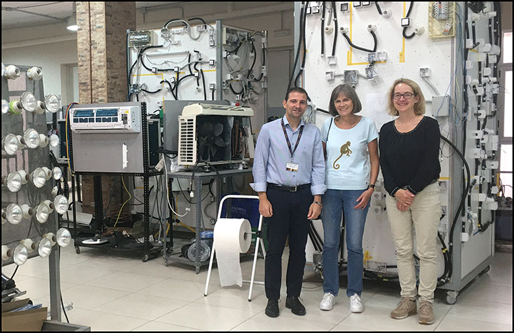 Erasmus+INTER Vicente Soler junto docentes holandesas
