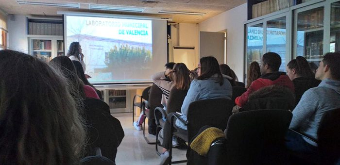 Alumnos INTER ciclo Dietética visitan Laboratorio Municipal de Valencia