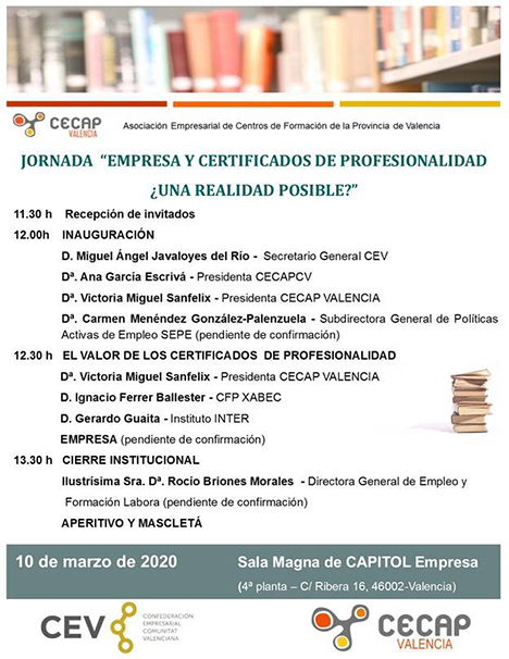 Cartel Jornada CECAP 10-03-2020