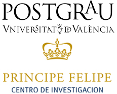 logos PostGrau Universitat València más Logo Centro de investigación Príncipe Felipe