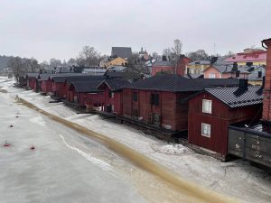 Casas de Helsinki.
